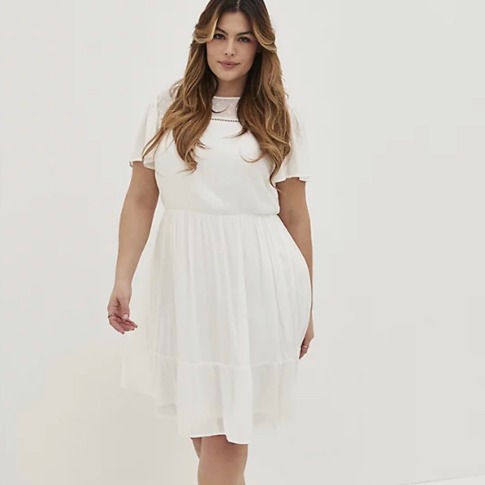 Torrid White Dress